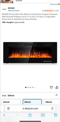 50 Inch Fire Place