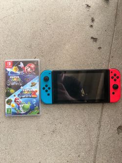 Nintendo Switch Console + Super Mario Galaxy 1 & 2