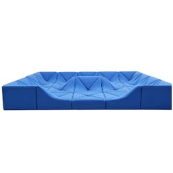 BRAND NEW DUNE SOFA COUCH SET, SIZE 12x12x12x12FT  SEA MICROFIBER CUSTOM  MADE AVAILABLE