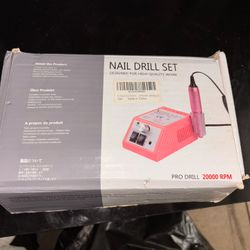 Pro Drill Nail Set