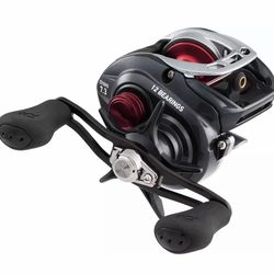 Daiwa Fuego 100 baitcaster left retrieve