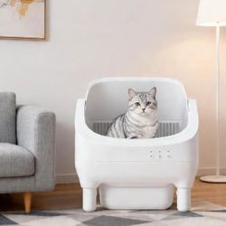 Large Self-Cleaning Smart Cat Litter Box