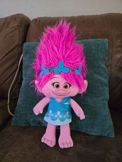18" Plush Poppy Troll Doll