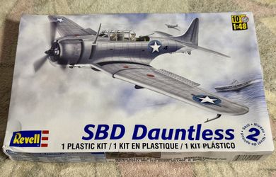 Revell SBD Dauntless WWII Dive Bomber Model Kit 1:48