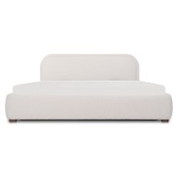 Colin Oatmeal Queen Storage Bed