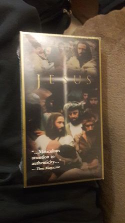 JESUS VHS movie new