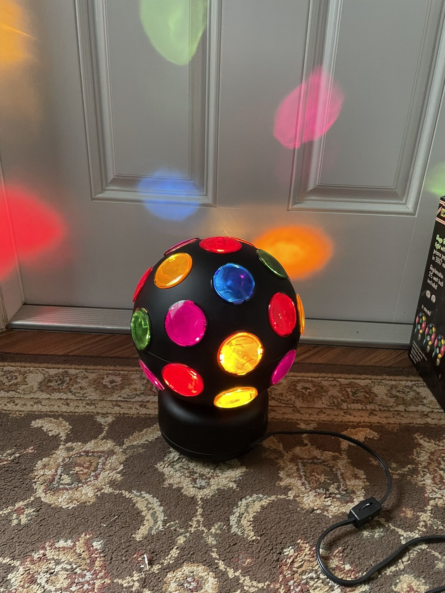Revolving Disco Light Ball Good Condition $15 Firm On Price