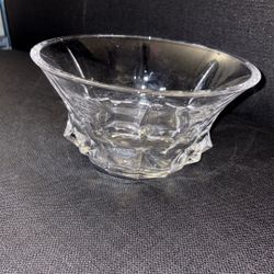 4 inch beautiful design heavy glass bowl