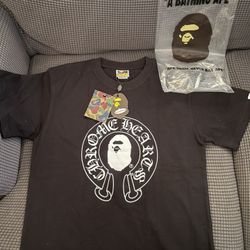 Bape X Chrome Hearts Black 