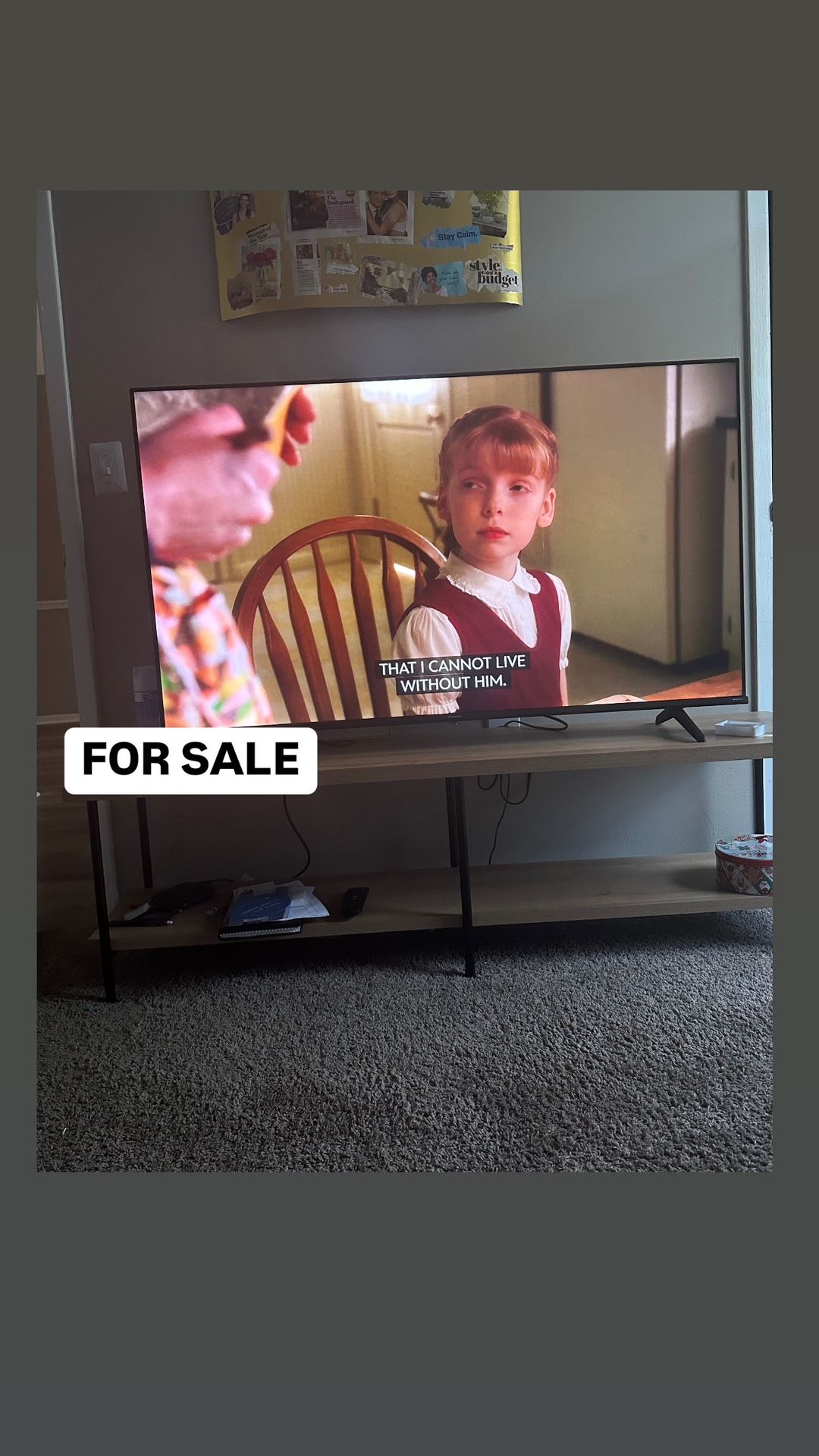 55 Inch TV + TV Stand