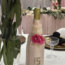 Quince Decorated Bottle