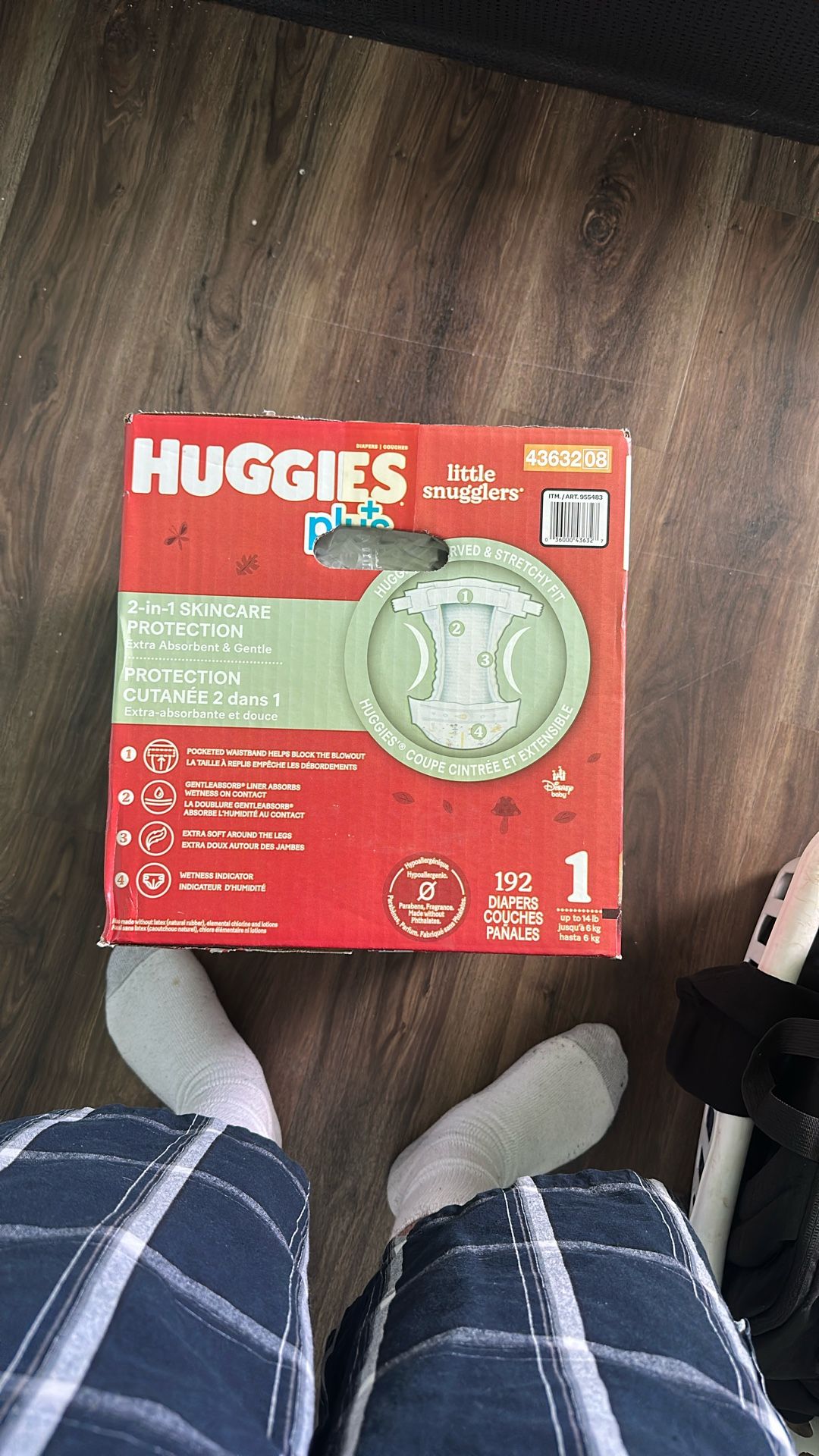 Huggies plus size 1/ Luvs