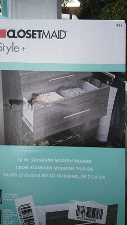 10 in Standard Modern Drawer