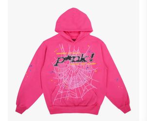 Pink P*nk Sp5der Hoodie 