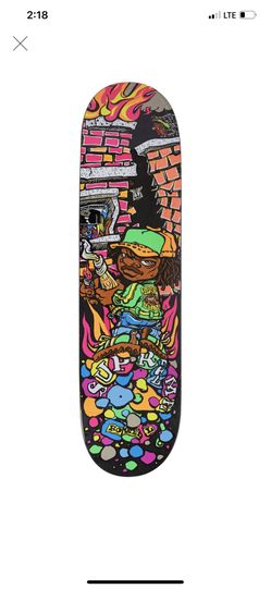 Supreme Molotov kid skateboard
