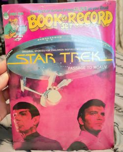 1979 Star Trek Passage to Moauv PR-25 Book & Record