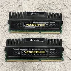 Corsair vengeance 16 GB (2x8) DDR3 Ram Memory