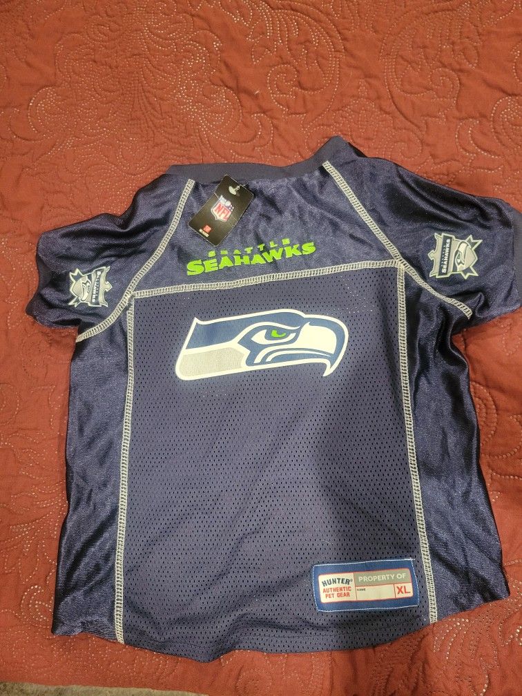  XL Seahawks Dog  Jersey 