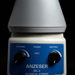 ANZESER Magnetic Stirrer Hot Plate, 100-2000rpm Lab Stirrers, 180W Heating Power 716℉ Stir Hotplate, 55 Inch Magnetic Mixer