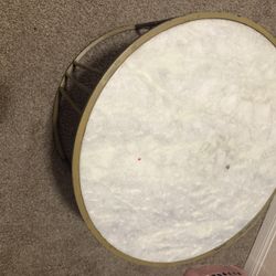 Gold/Marble Coffee Table