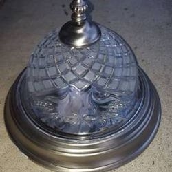 Ceiling Kitchen, Bathroom, Living Room Hallway Light Fixture - 12" Diameter Brushed Nickel

San Jose 95121 area.