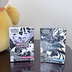 Pokemon SV Black Bolt & White Flare 