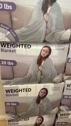 Brand new weighted comfort blankets clearance sale:  20 lbs only $20 each