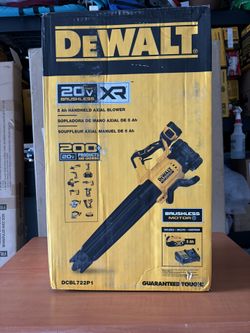 DEWALT 5 Ah HANDHELD AXIAL  BLOWER ( 1 -5 AH BATTERY + CHARGER