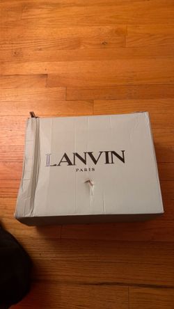 triple black Lanvin