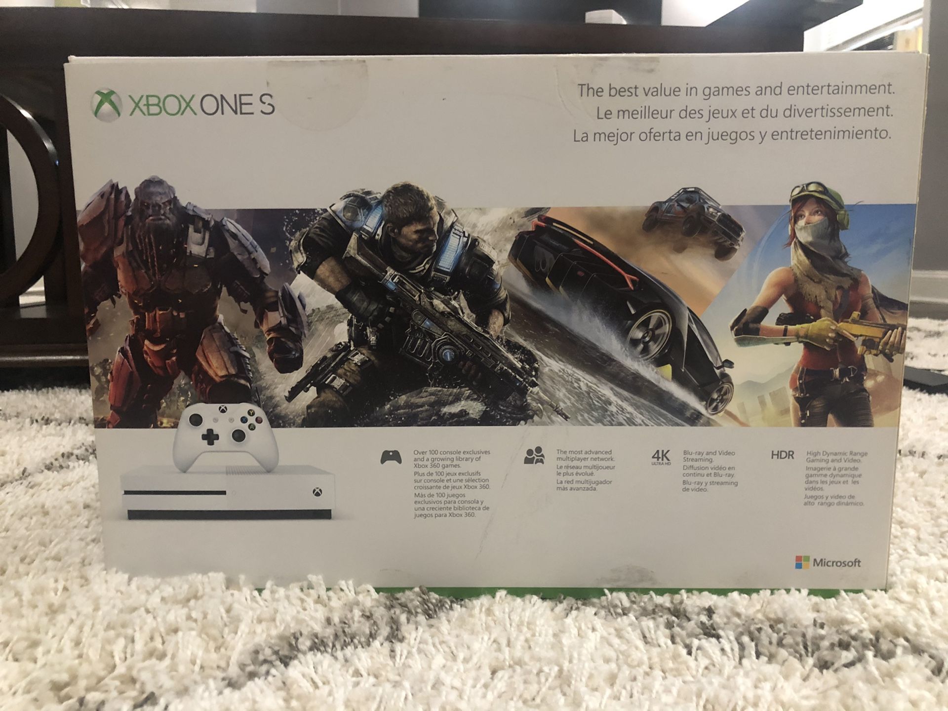 Microsoft Xbox One S with 1TB Storage