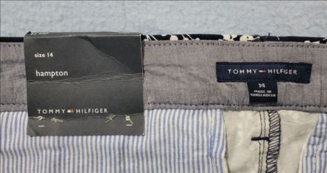Tommy Hilfiger Hampton Stretch Slim Chino Size 14