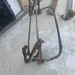 Nova ll Convertible Top Complete Frame No Cancer Just Surface Rust 