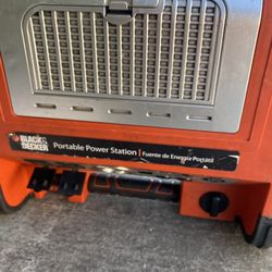 Black n decker portable charging