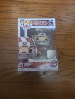 Brand New San Francisco 49ers Christian McCaffrey Funko Pop