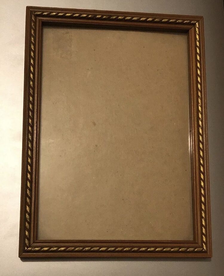 Antique Picture Frame Gold Ornate Chic Style 5 x 7