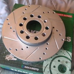 Brand New Nakamoto Audi/Vw Front Rotors 