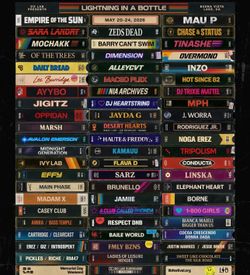 Lightning in a Bottle 2026 3-Day GA Pass