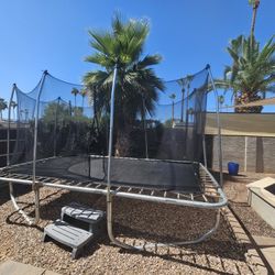 Trampoline 15x9 Rectangle w/ New Jump Mat