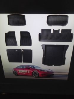 New Super Liner Floor mat set for Tesla model 3 2024-2026 highland 5-seater all weather 8pcs. Set