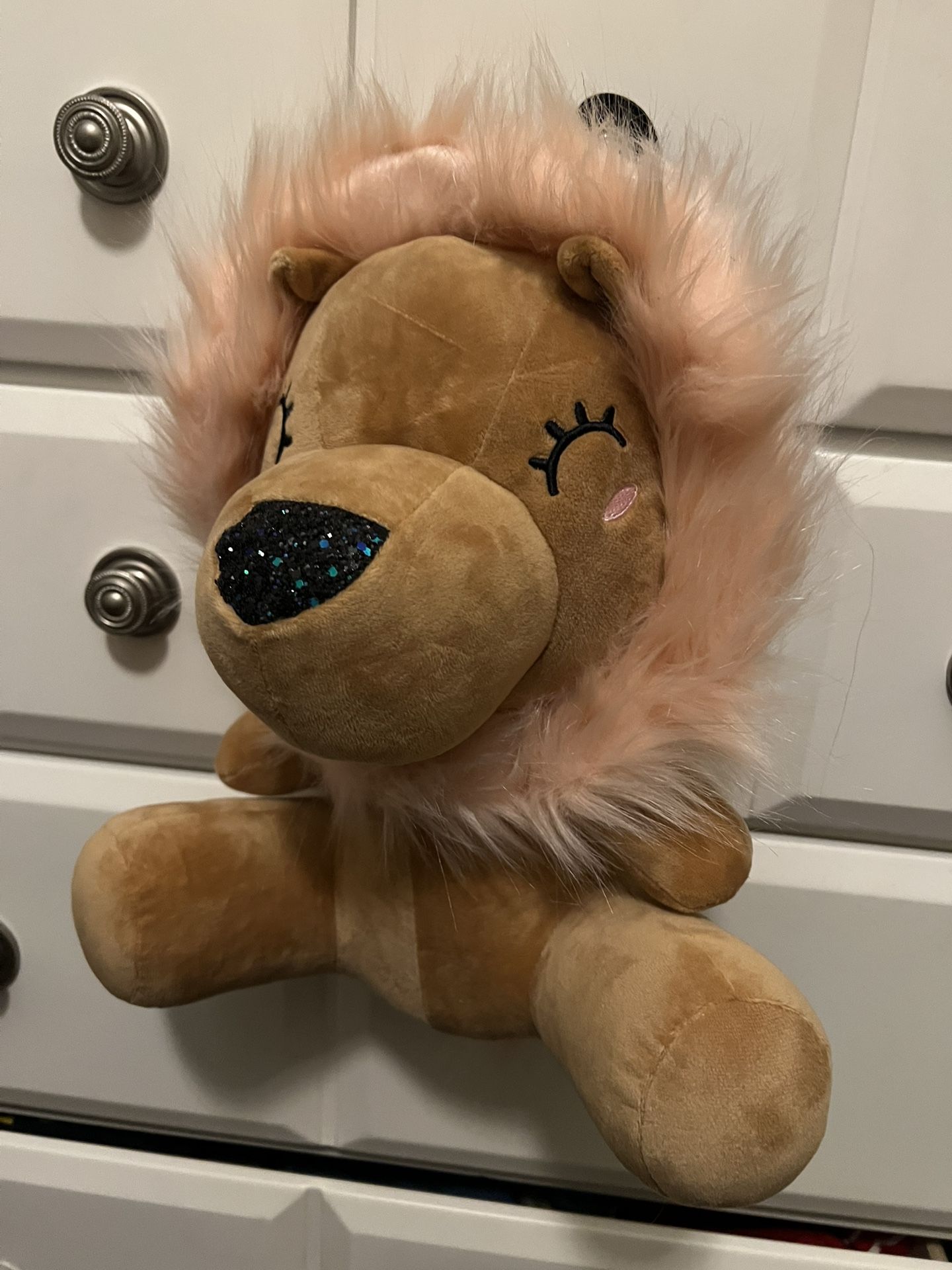 Betsey Johnson Plush Lion Backpack Purse