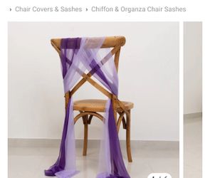 Chair Sashes 