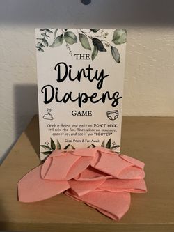 Dirty Diaper Baby Shower Game
