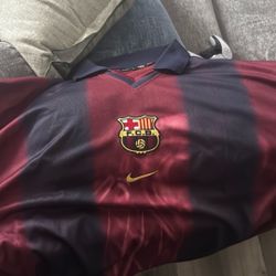 New Travis Scott x Nike x Fc Barcelona Jersey 