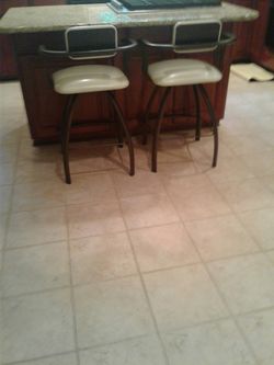 Two bar chairs