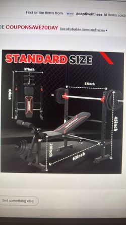 Maidoma Standard Weight Bench Set