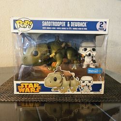 FUNKO POP- SANDTROOPER & DEWBACK