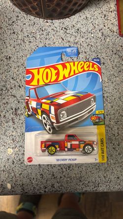 Hot Wheels '69 Chevy Pickup HW Art Cars