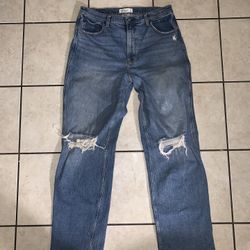 Men’s Abercrombie & Fitch Jeans Size 33” Oversized Relaxed 