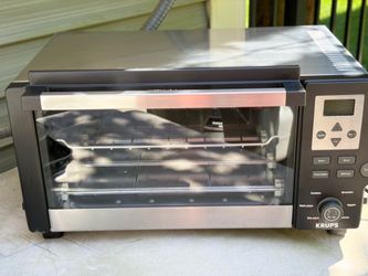 KRUPS TOASTER OVEN,     USED