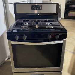 Whirlpool Gas Stove Stainless Steel 